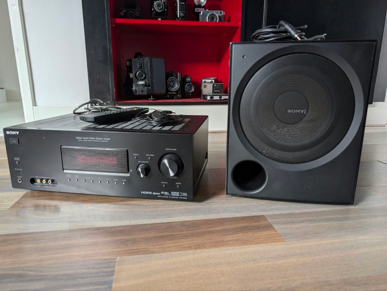 SONY SUBWOOFER + VERSTERKER, Audio, Tv en Foto, Stereo-sets, Ophalen, Gebruikt, Sony