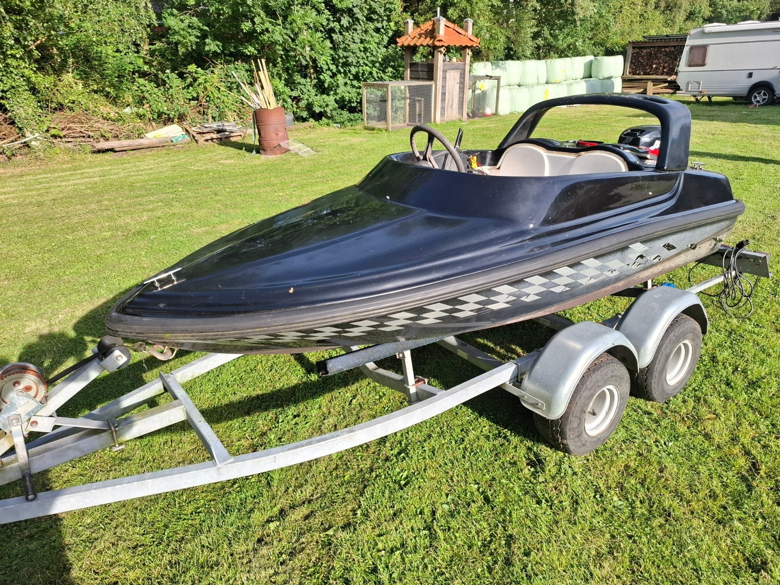Accelerate Nemo 300, Watersport en Boten, Speedboten, Ophalen, Gebruikt, 15 pk, Elektrische start