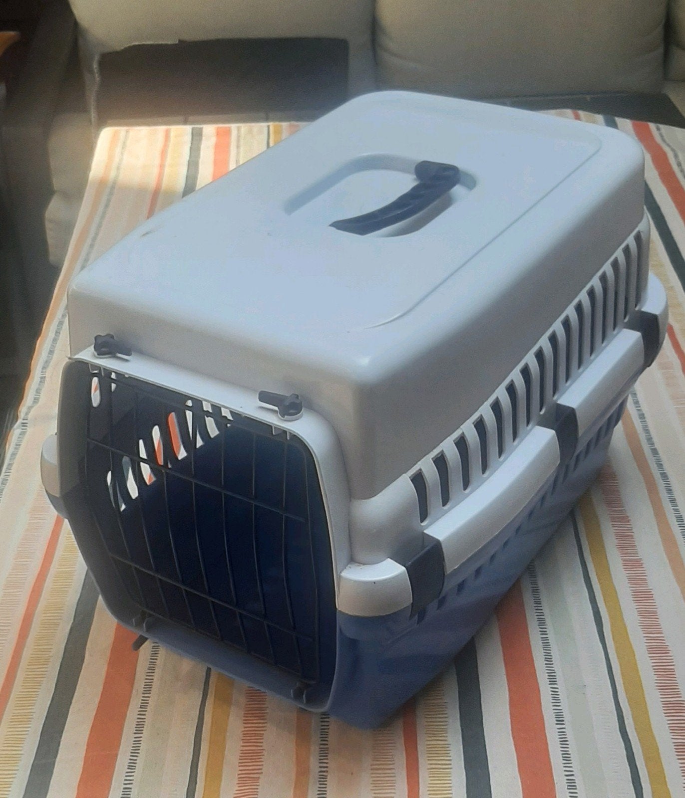Katten transportbak, Dieren en Toebehoren, Ophalen, Gebruikt