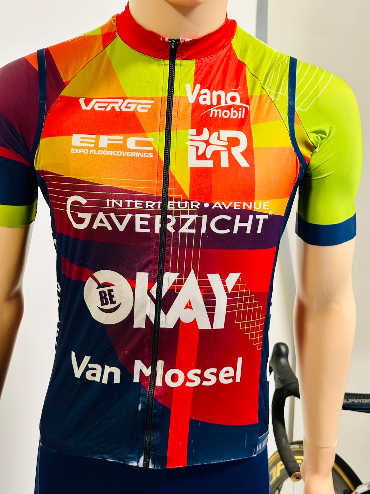 Wielrenkleding windstopper windvest maat S Verge, S, Gebruikt, Heren, Ophalen of Verzenden