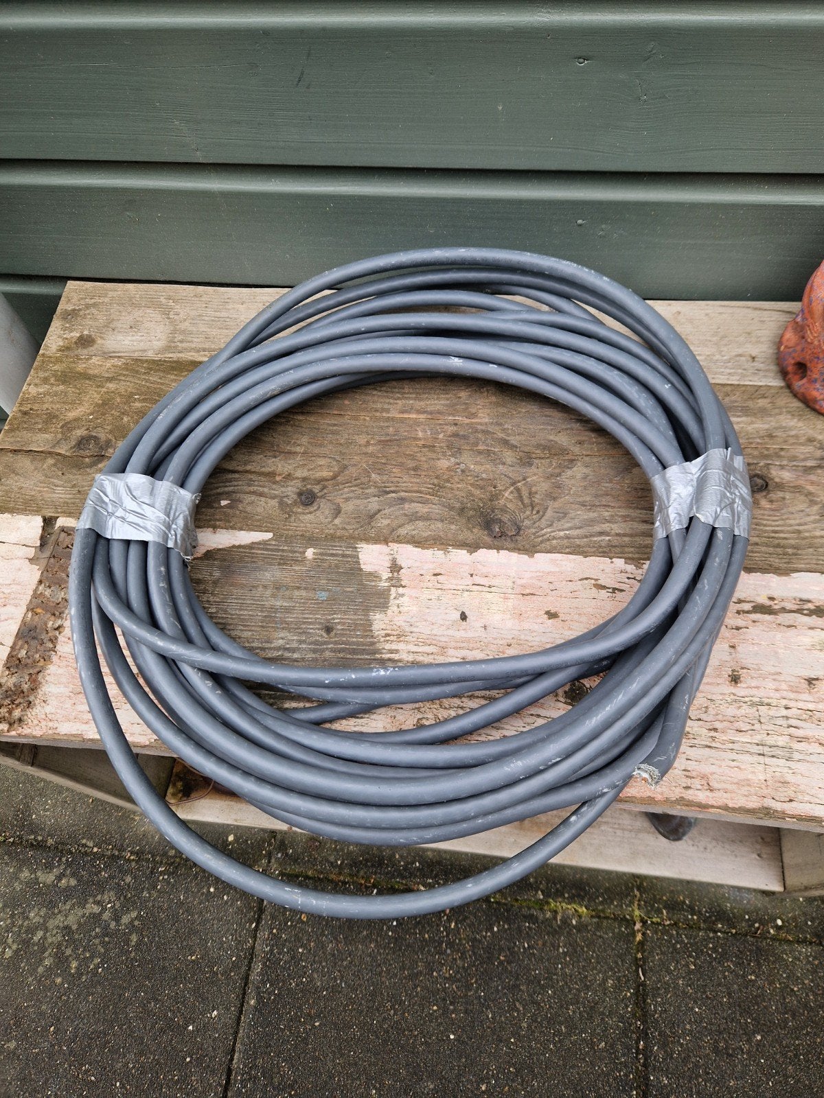 grondkabel 3 aders 2.5 mm, Doe-het-zelf en Verbouw, Elektra en Kabels, Ophalen, Nieuw, Kabel of Snoer