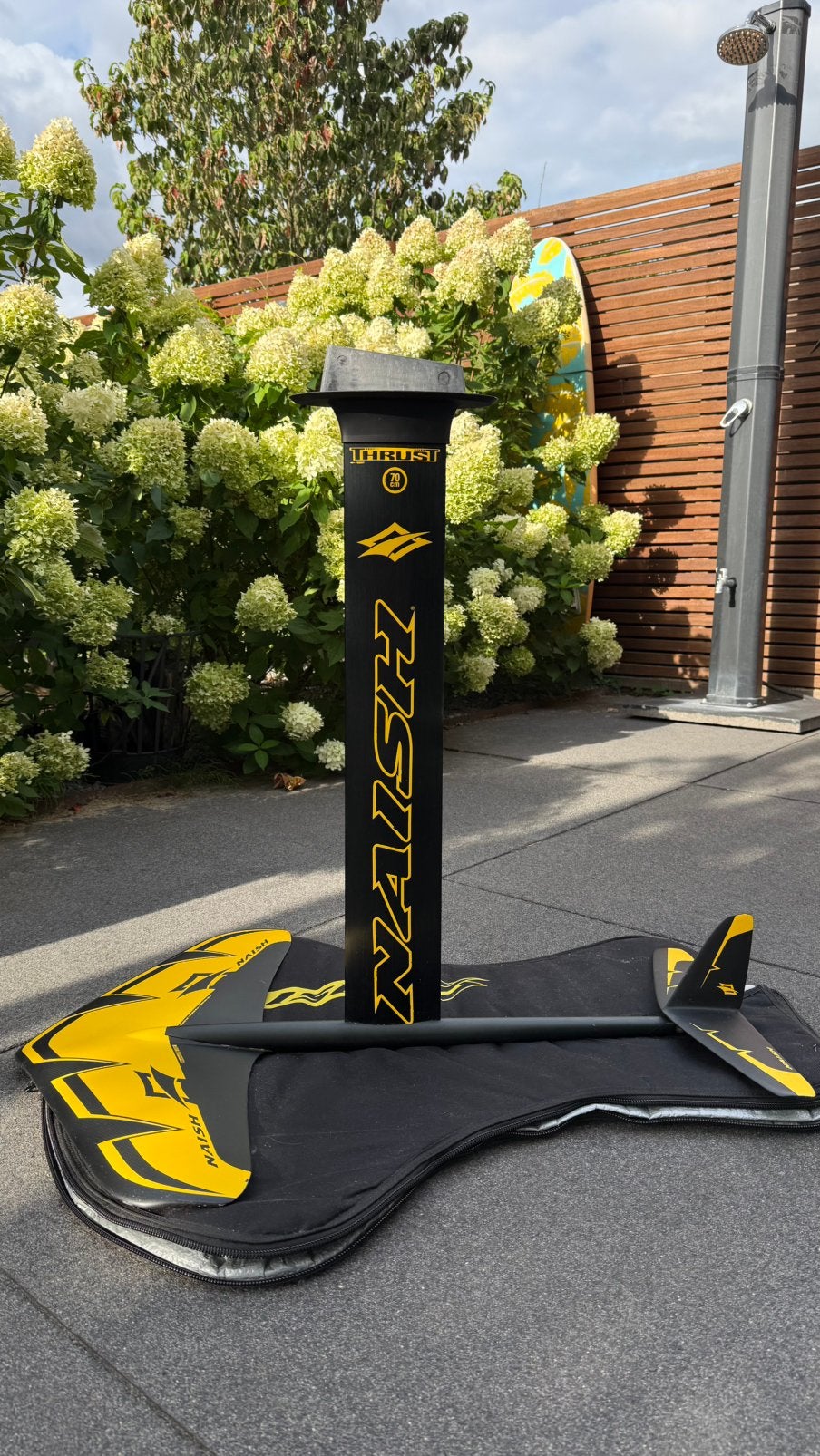 Naish Thrust Hydrofoil – Compleet met beschermhoes (Tuttle), Ophalen, Gebruikt, Naish, Foil