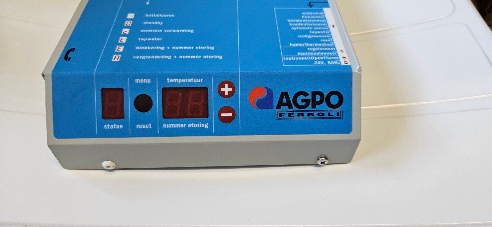 Agpo ferolli branderautomaat., Ophalen, Minder dan 60 cm, Cv-ketel of Combi-ketel, Minder dan 30 cm