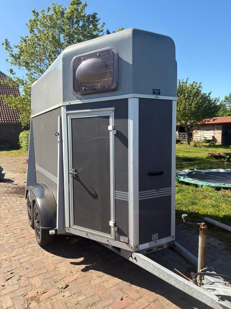 Humbaur HP2003 1,5 paards trailer, Dieren en Toebehoren, Paarden en Pony's | Trailers en Aanhangwagens, Ophalen of Verzenden, Gebruikt