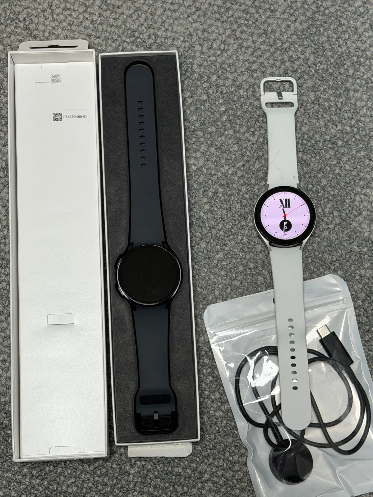 Samsung Galaxy Watch 5 - Stijlvolle en complete smartwatch, Ophalen, Afstand, Wit, Zo goed als nieuw