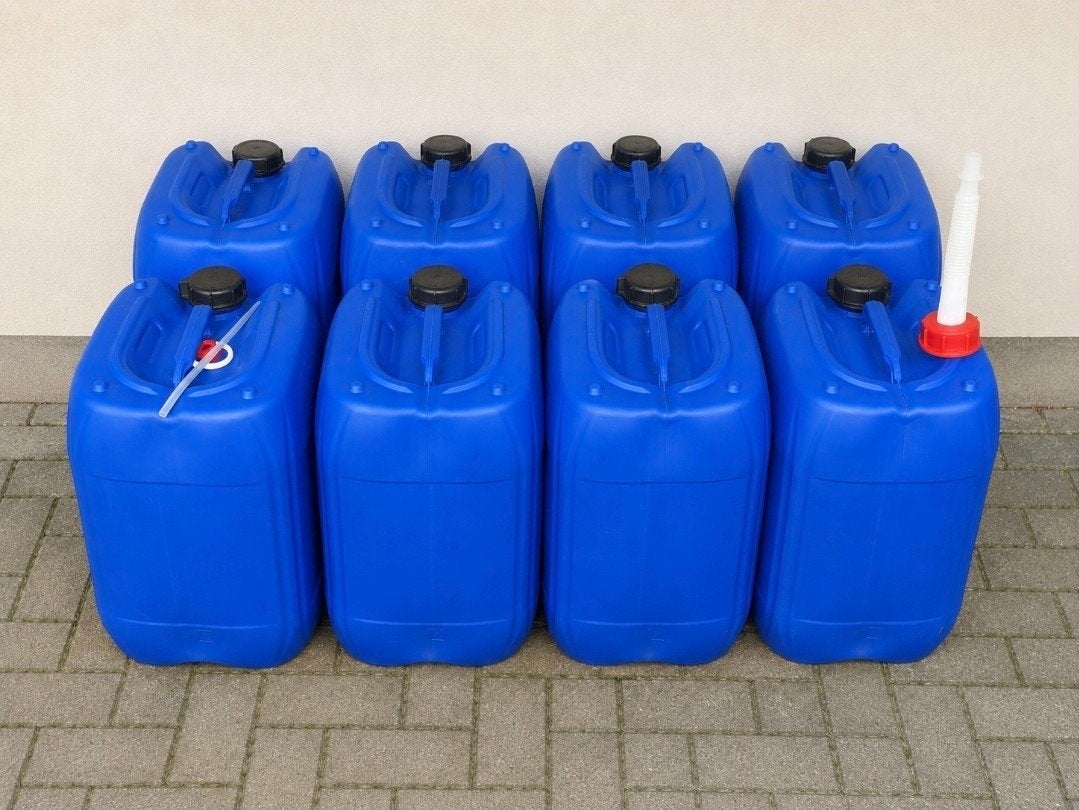 Brandstof Jerrycans 20L - UN gecertificeerd - afname per 4st, Ophalen
