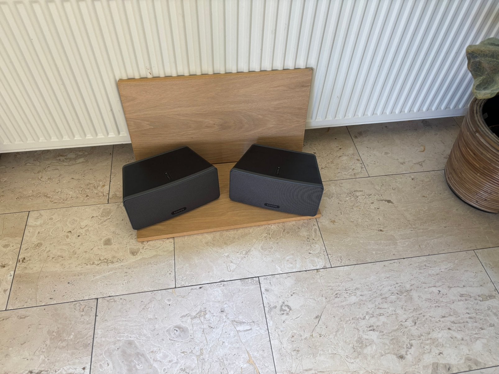 Foto 3 van 2x Sonos Play 3 Zwart | Getest | Inclusief Garantie