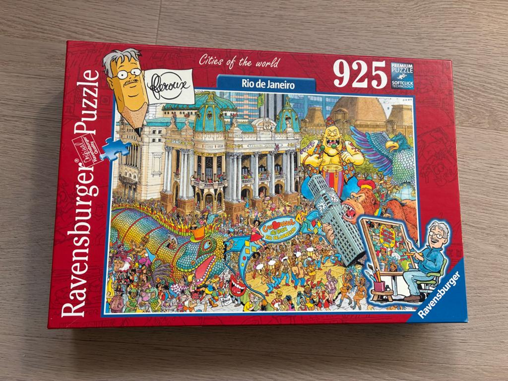 3 Ravensburger Cities of the World Puzzels 925/1000 stukjes, Ophalen of Verzenden, 500 t/m 1500 stukjes, Zo goed als nieuw, Legpuzzel