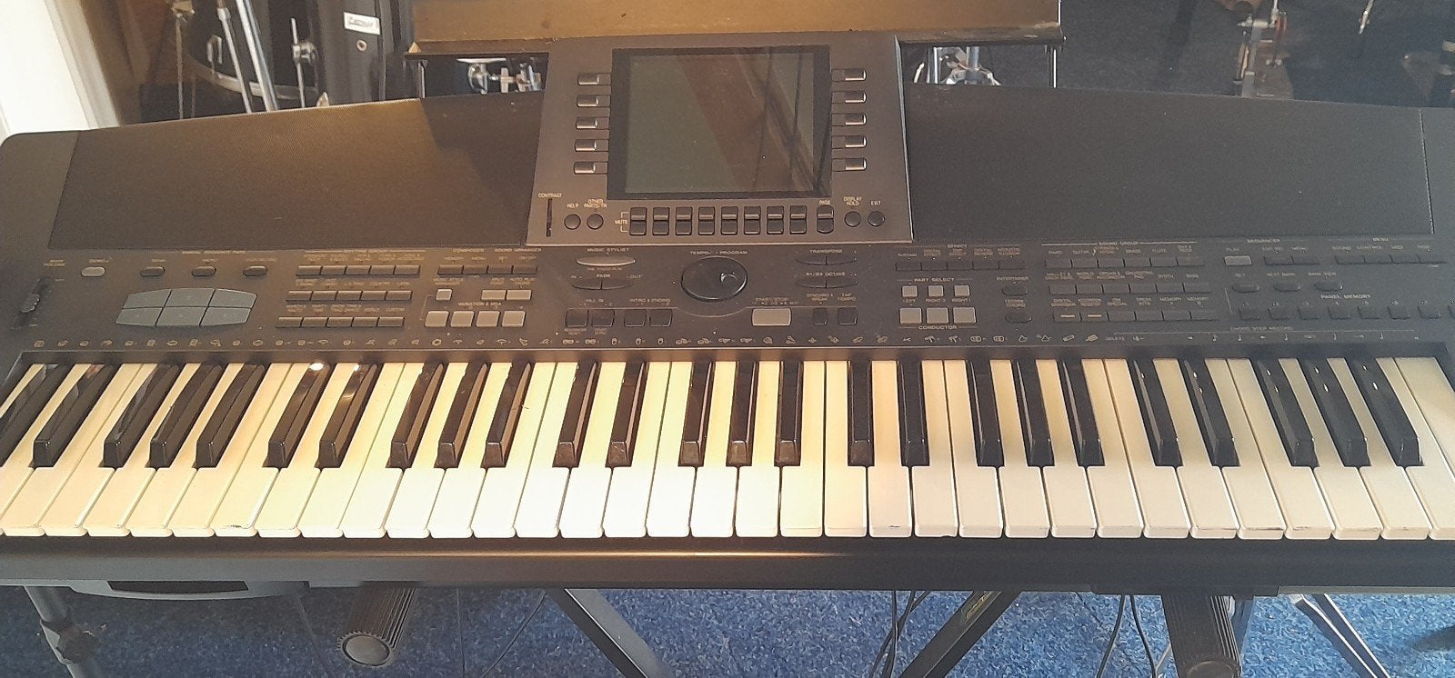 Technics keyboard KN5000, Muziek en Instrumenten, Ophalen, Gebruikt, Zwart