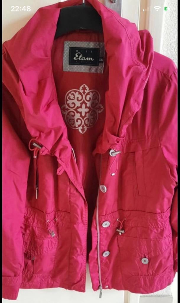 Zomerjasje fuchsia XXL - Miss Etam, Verzenden, Zo goed als nieuw, Maat 46/48 (XL) of groter, Roze