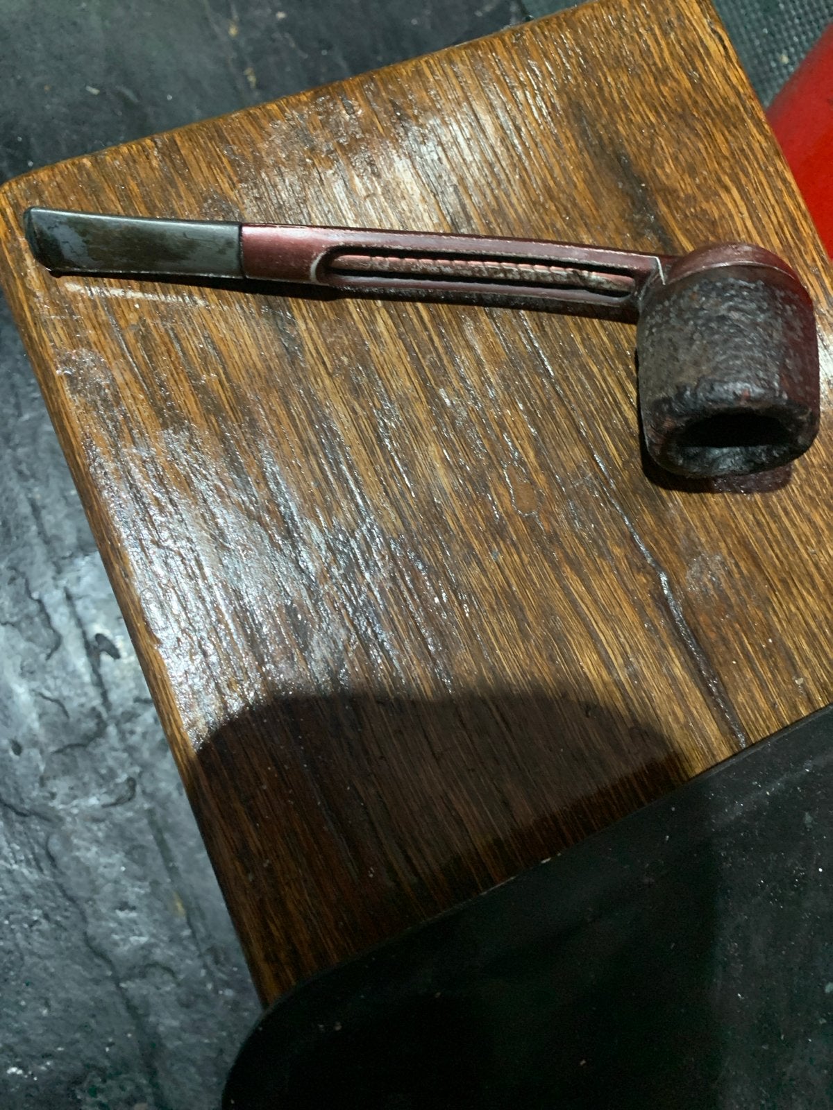 Vintage Falcon pijp - Made in England, Ophalen of Verzenden, Gebruikt, (Water)pijp