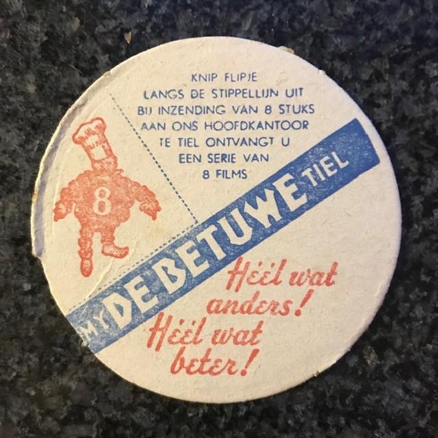 Kartonnen nooddeksel Mij. De Betuwe, Flipje Tiel, Verzamelen, Verzenden, Gebruikt, Overige typen