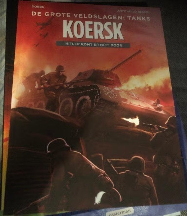 hitler komt er niet door tanks k2, Eén stripboek, Ophalen of Verzenden, Zo goed als nieuw