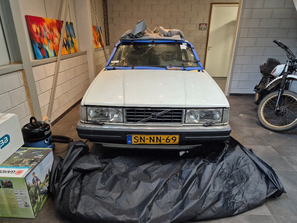 Volvo 780 2.4 TD Interc 1986 Wit, Overige modellen, 129 pk, Wit, Leder