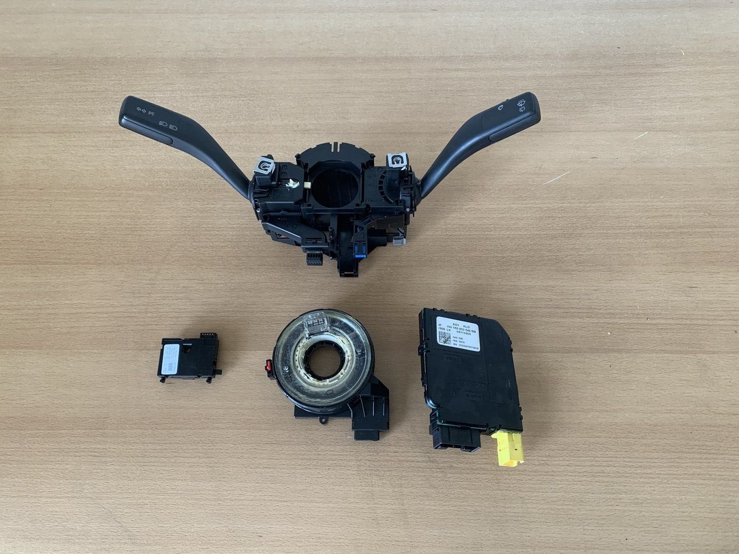 combischakelaar touran golf V stuurkolom module 1K0953503, Seat, Gebruikt, -, -