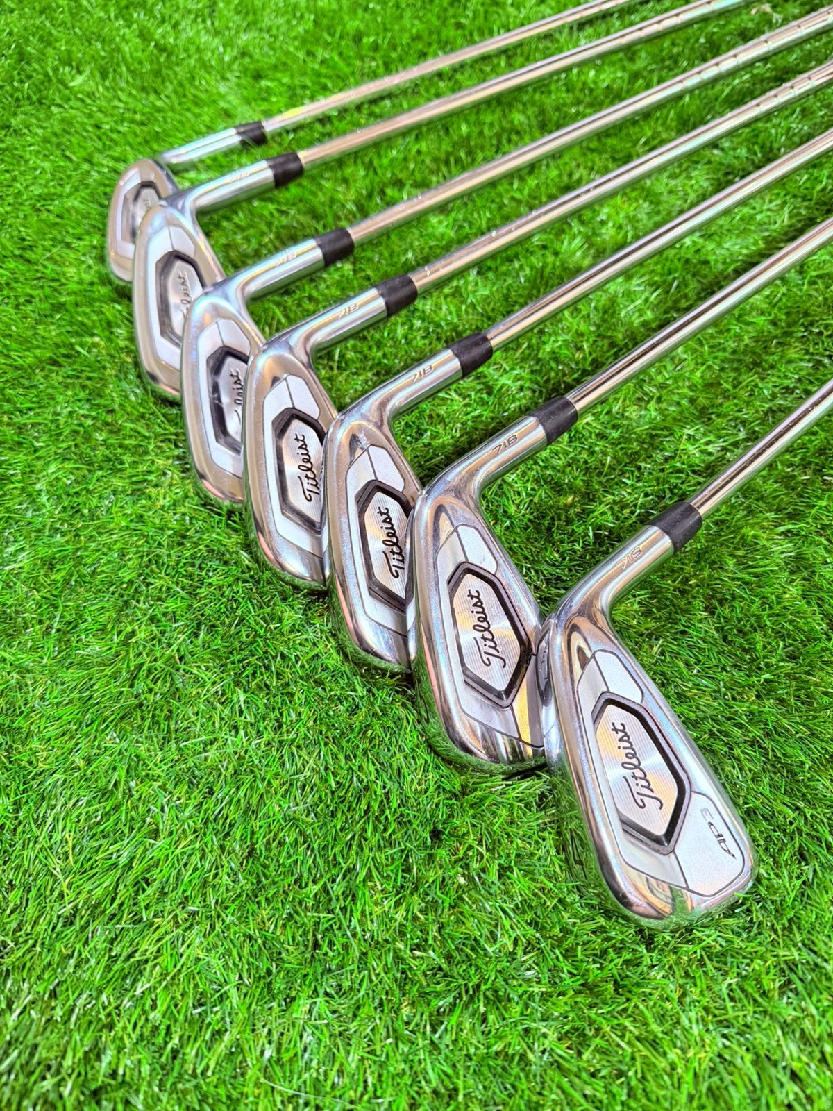 Titleist AP3 IJzers – 4 t/m PW (Rechtshandig), Set, Titleist, Ophalen of Verzenden, Zo goed als nieuw