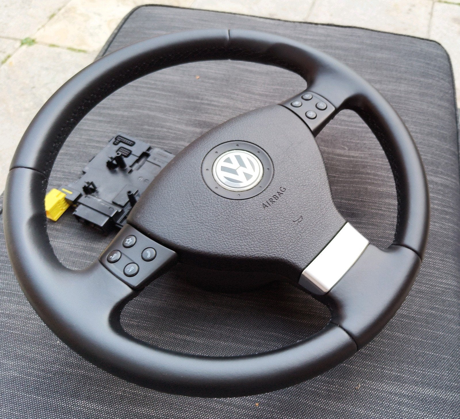 Golf 5 Jetta Caddy Touran Passat Scirocco MF stuur + module, Auto-onderdelen, Interieur en Bekleding, Ophalen of Verzenden, Volkswagen