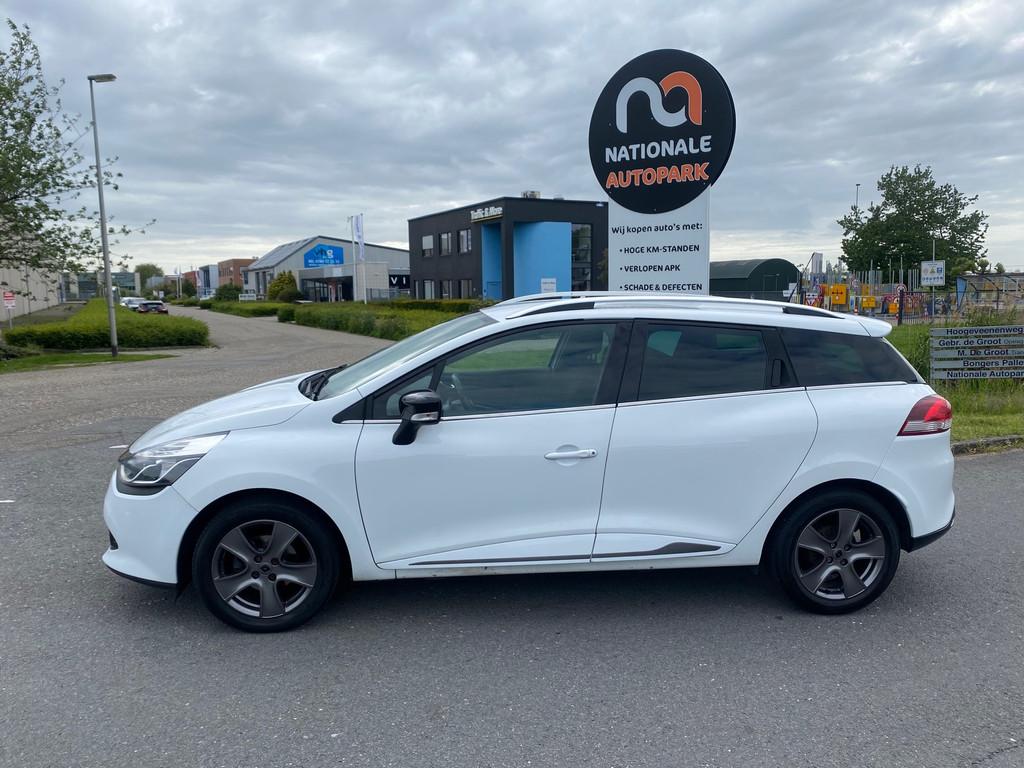 Renault Clio Estate 2014 * 0.9 TCe Night&Day * LMV * AIRCO *, Auto's, Voorwielaandrijving, Wit, Origineel Nederlands, Handgeschakeld