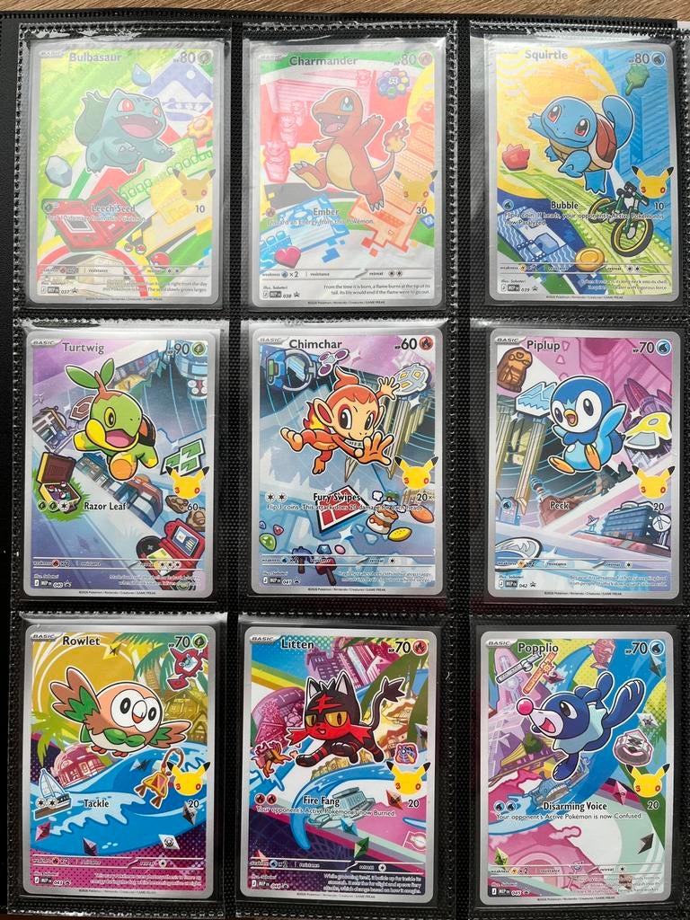 Complete First Partner set Pokémon - ENG, Ophalen of Verzenden, Nieuw, Meerdere kaarten, Foil