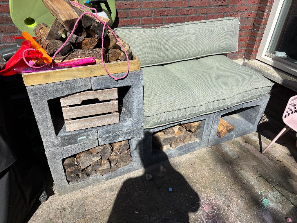 Betonnen U-elementen 30x30x40 3stuks, Tuin en Terras, Ophalen, Zo goed als nieuw, Beton, Overige typen