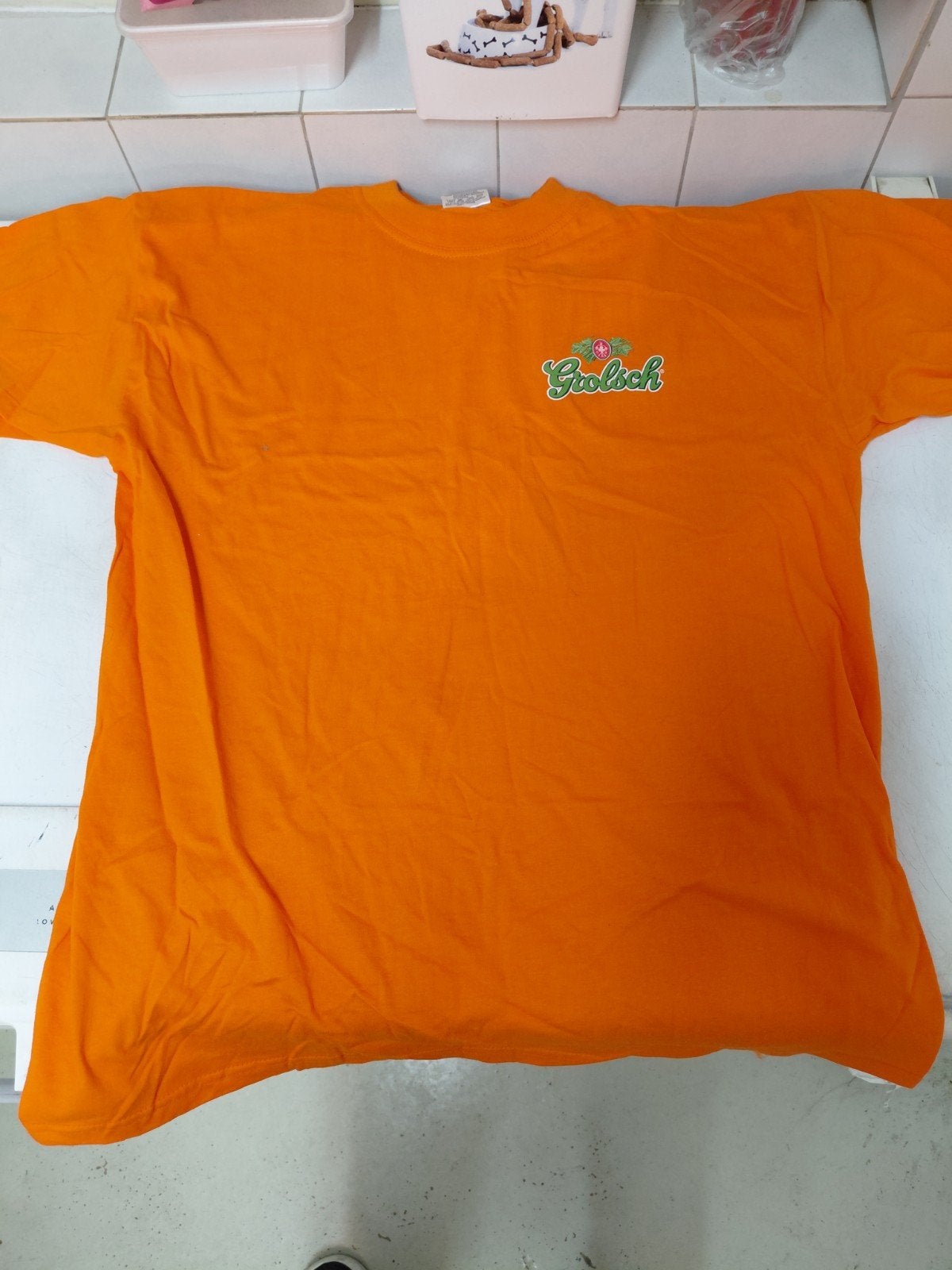 Oranje-  Grolsch T shirts  (10 Euro ), Ophalen of Verzenden, Nieuw, Overige maten, Oranje