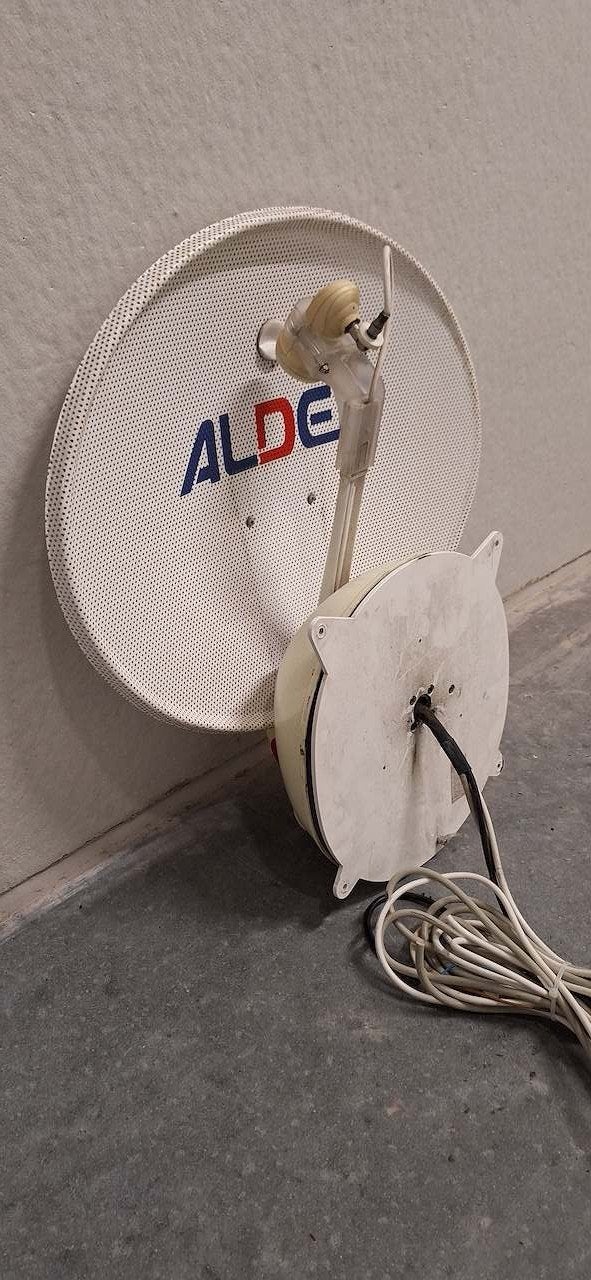 Alden volautomatische schotel, Ophalen, Gebruikt