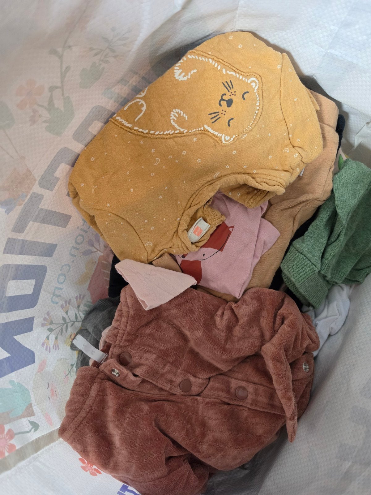 Babypakket kleding maat 56-62, Ophalen, Gebruikt, Diverse merken, Jongetje of Meisje