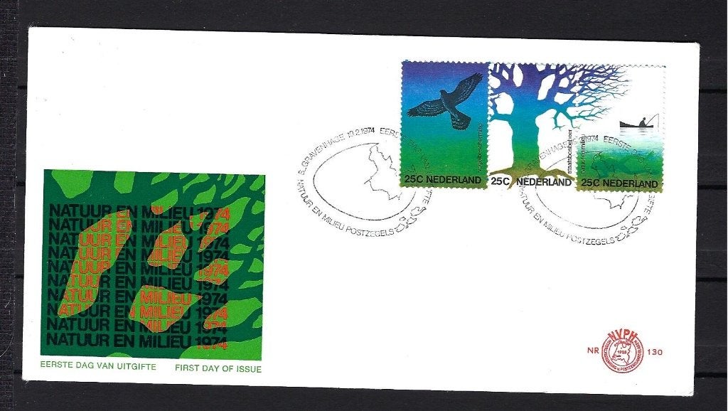 FDC NVPH E130 onbeschreven, Ophalen of Verzenden, Onbeschreven, Nederland
