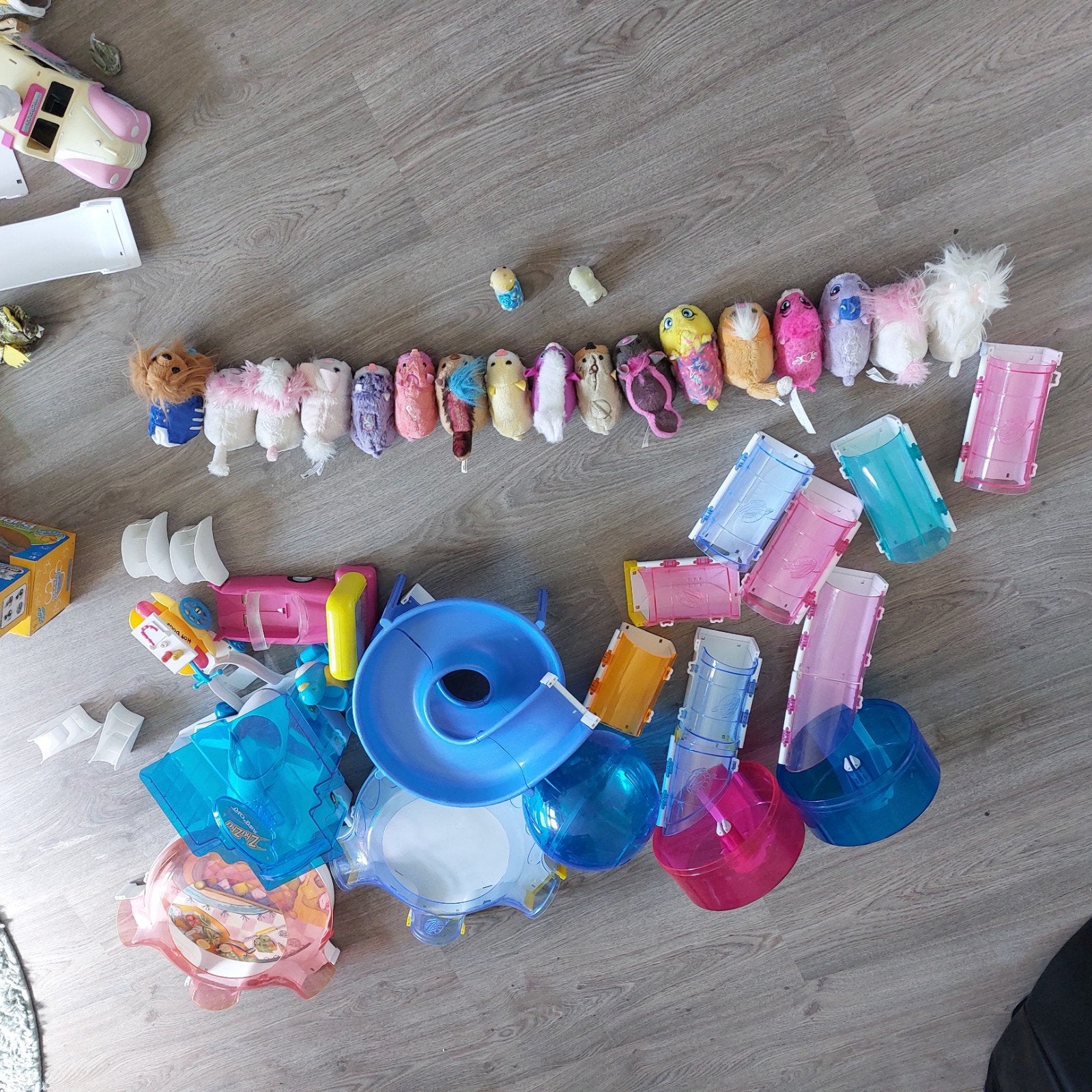 Grote Zhu Zhu Hamster Speelset met Hamsters en Accessoires, Ophalen of Verzenden, Gebruikt, Jongen of Meisje