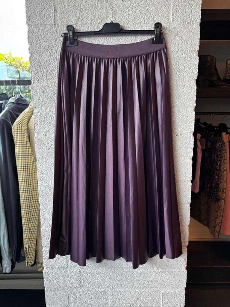 Vila plisse rok midi plooirok maat L, Kleding | Dames, Rokken, Maat 38/40 (M), Paars, Ophalen of Verzenden, Zo goed als nieuw
