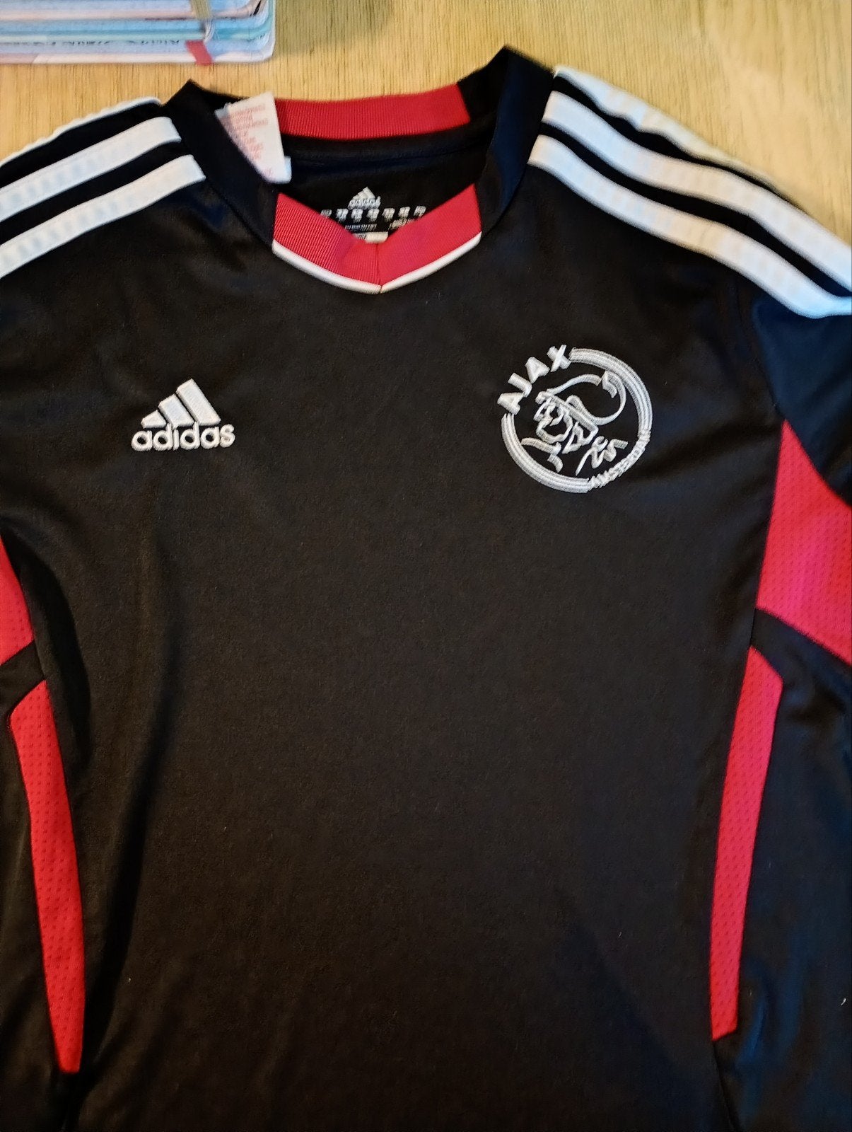 Ajax shirtje 9-10 jaar, Ophalen, Gebruikt, Jongen of Meisje, Shirt of Longsleeve