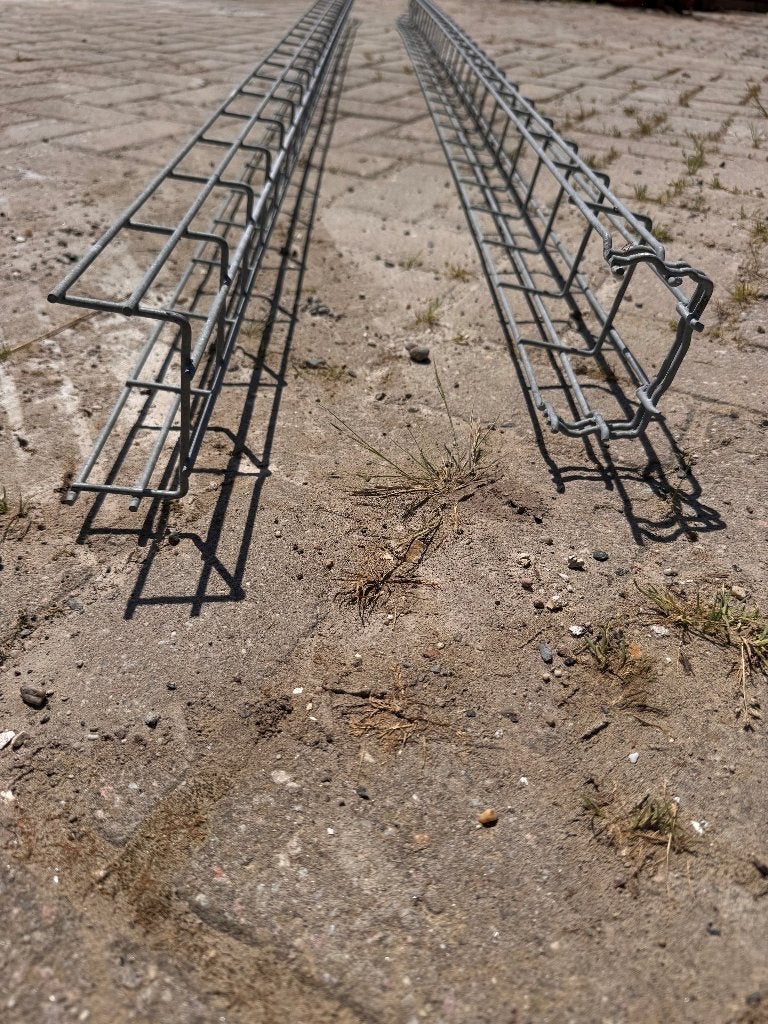 Verzinkte draadgoten / kabelgoten 60x100x3000mm, Ophalen, Nieuw, Overige typen