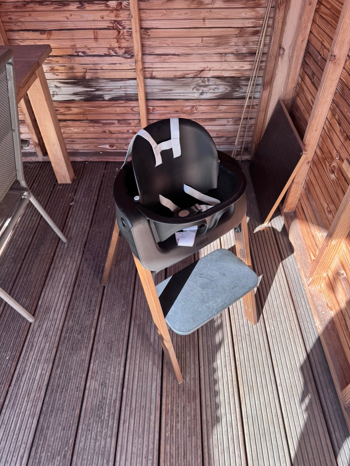 Stokke steps kinderstoel, Ophalen, Gebruikt, Meegroeistoel, Gordel(s)