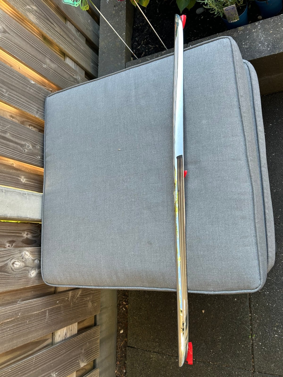 Renault clio 4 chrome strip achterklep, Ophalen, Achterklep, Renault, Nieuw