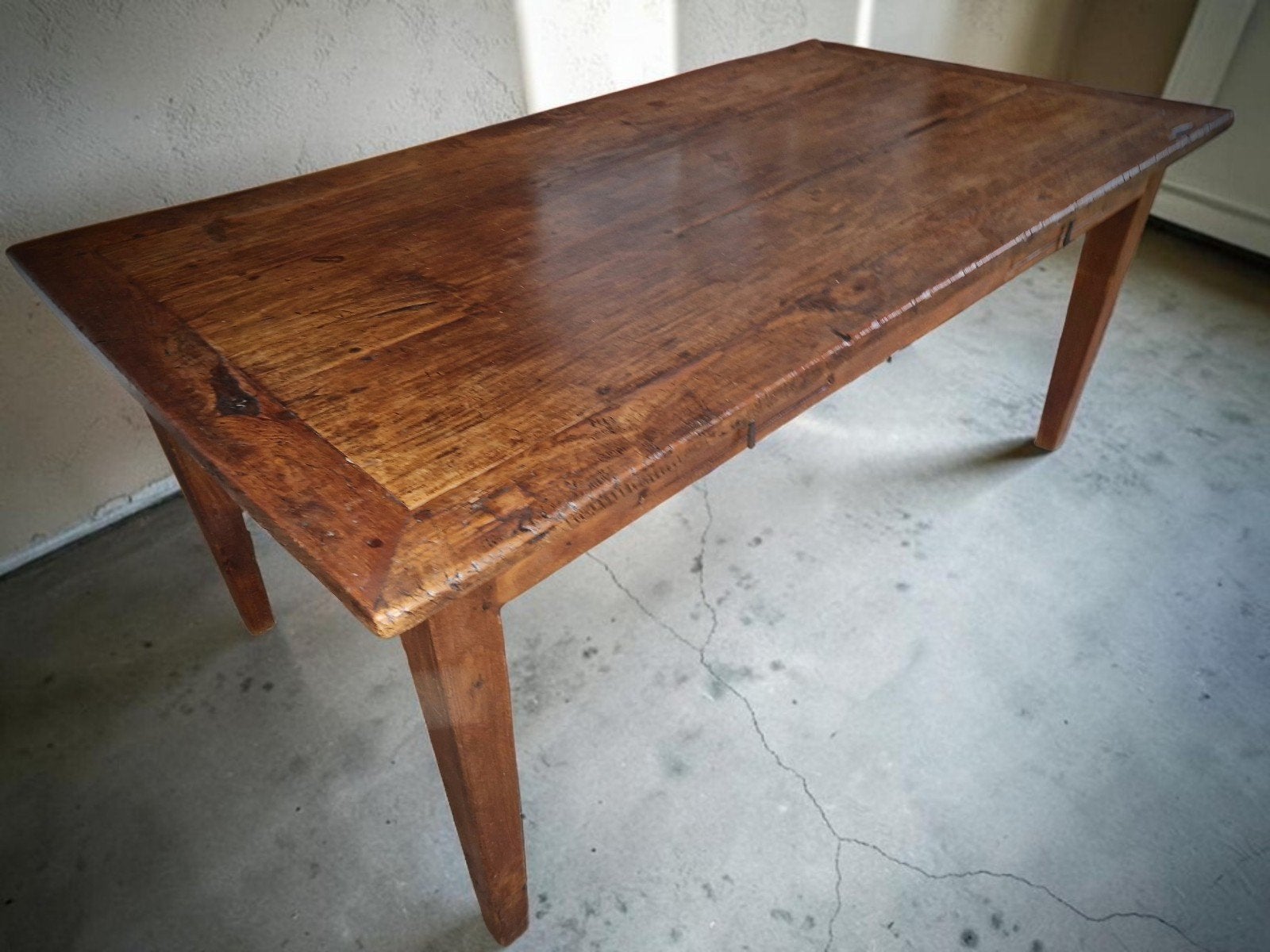 Franse antieke kloostertafel, Ophalen