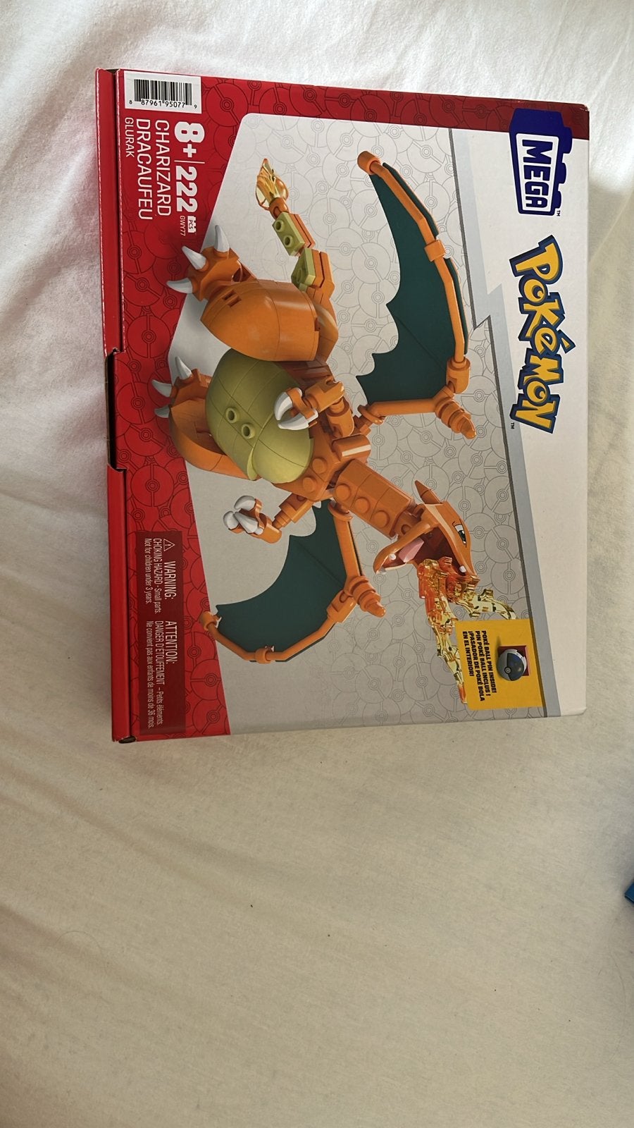 Mega Construx Pokémon Charizard Dracaufeu Glurak - Nieuw, Ophalen, Nieuw, Megabloks