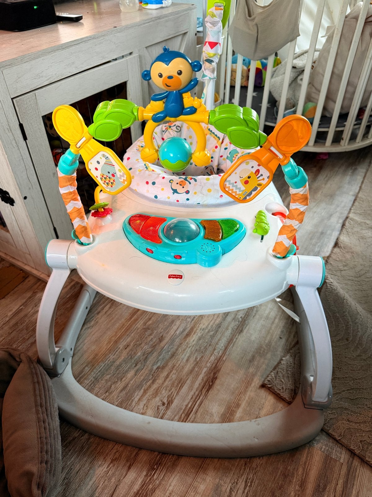 Fisher-Price Baby Jumper met Geluid en Speeltjes, Ophalen, Gebruikt, Overige typen, Met geluid