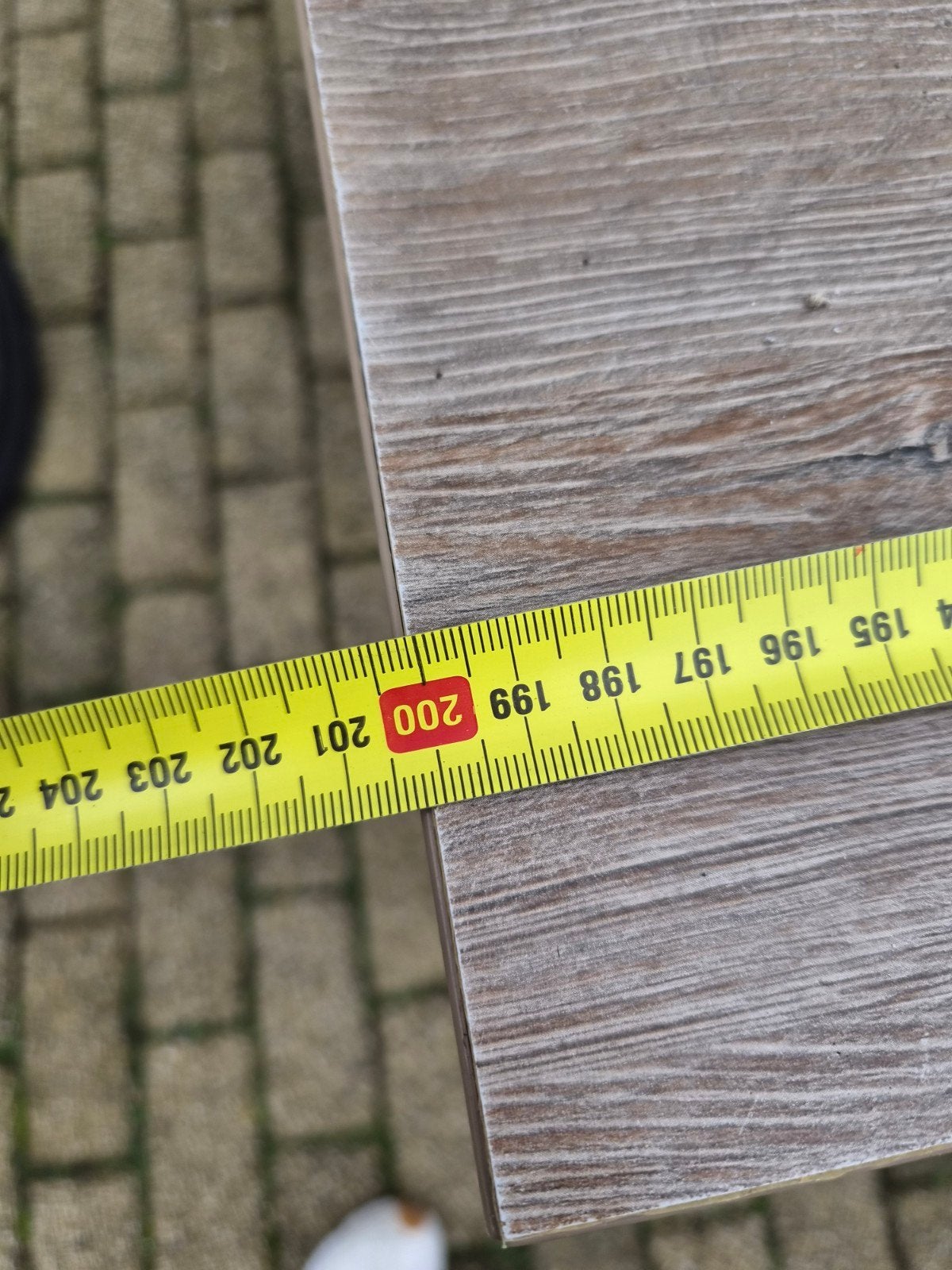 Tafel gratis af te halen in Heerlen, Ophalen, Gebruikt, Rechthoekig, 200 cm of meer