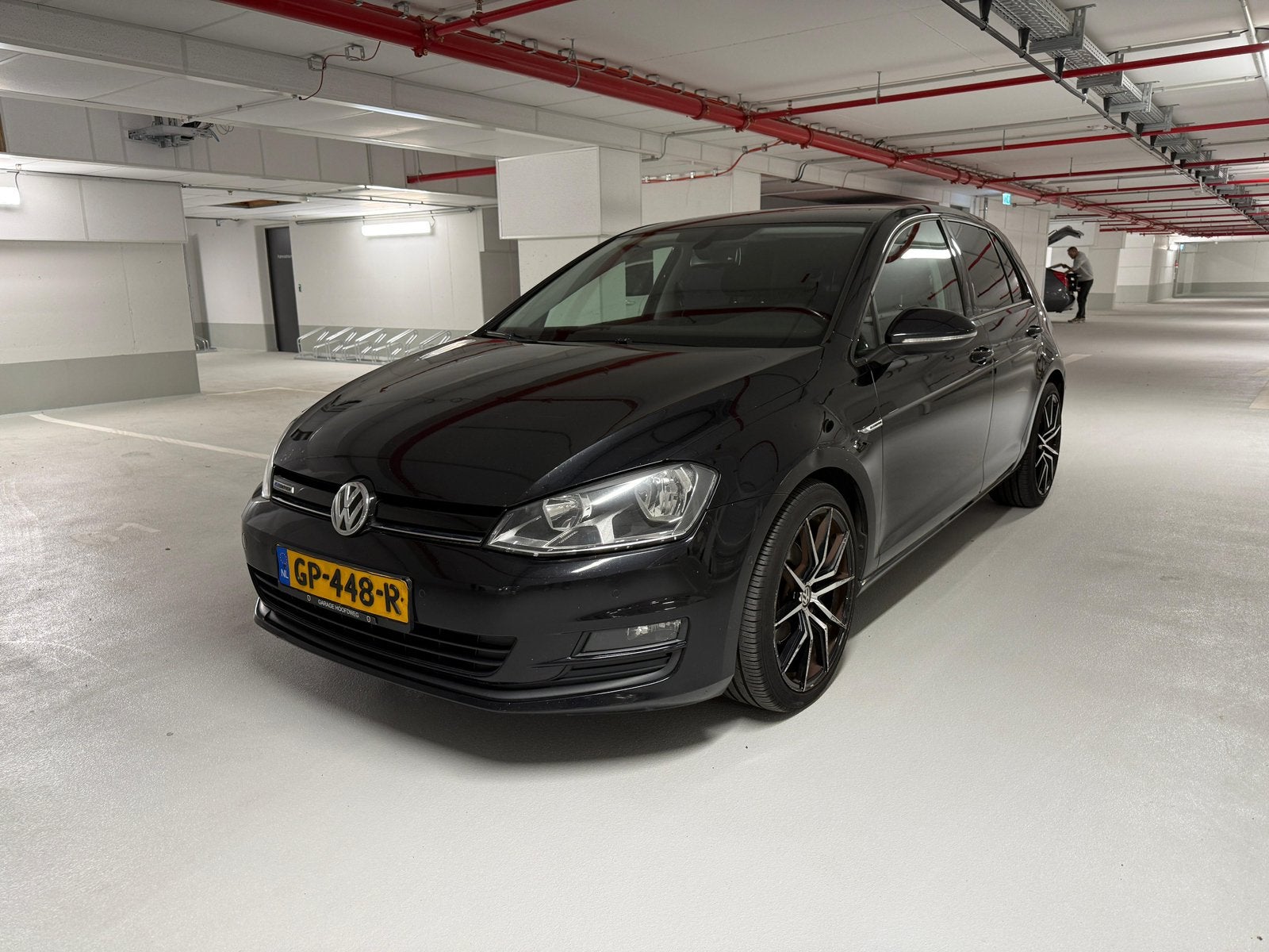 Volkswagen Golf 1.6 TDI 81KW 5D Blue Motion 2014 Zwart, Voorwielaandrijving, 4 cilinders, Zwart, Stationwagon