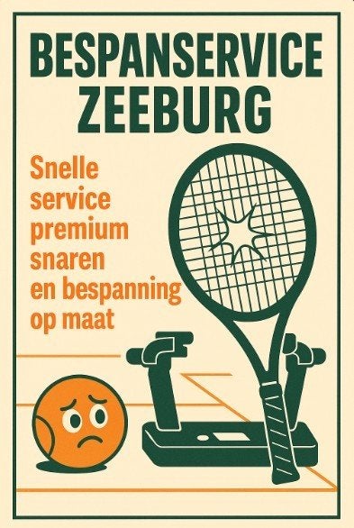 Tennisracket bespannen, Ophalen, Nieuw, Racket, Overige merken