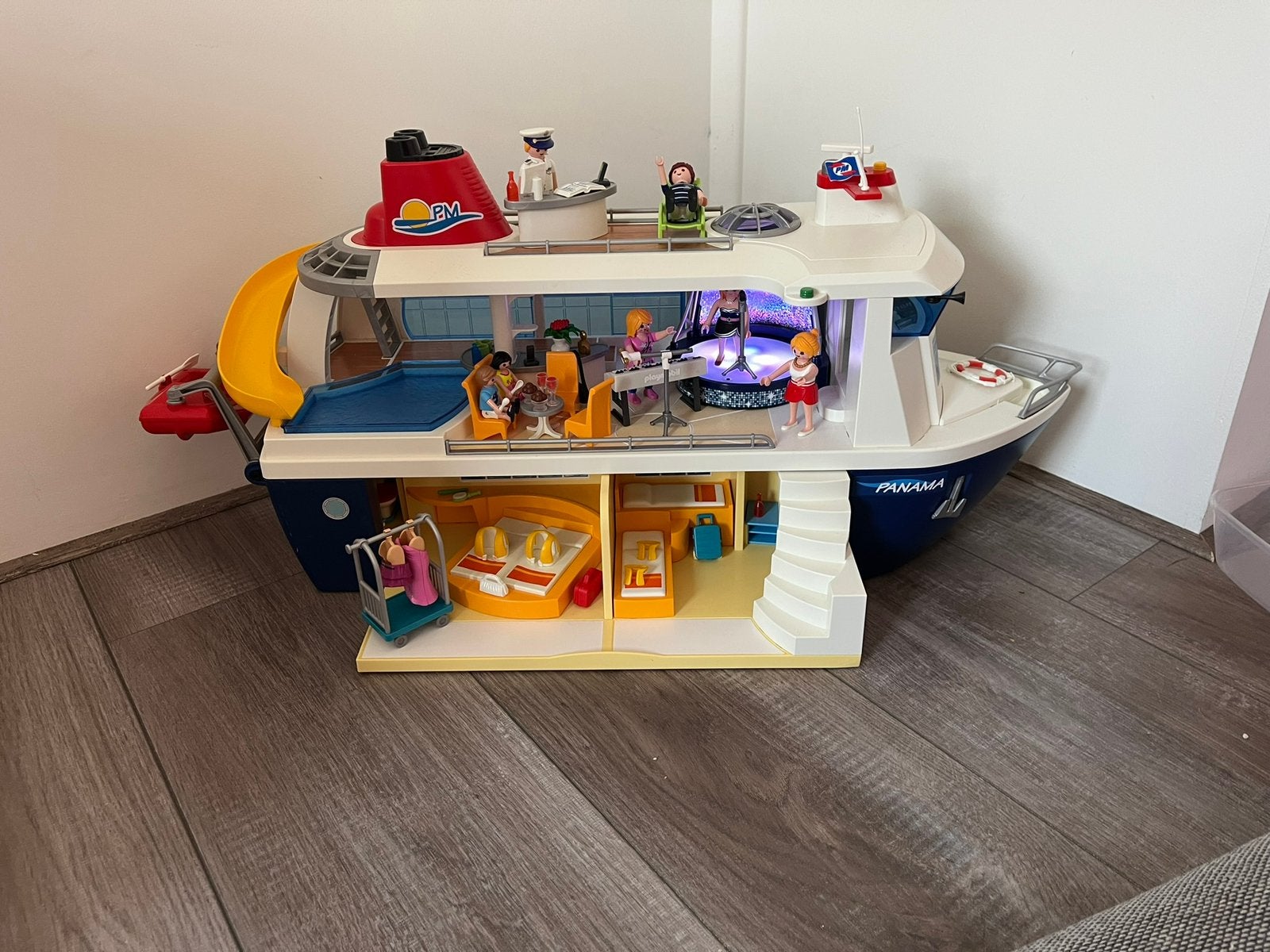 Playmobil cruiseschip - zonder doos, Gebruikt, Complete set, Boot/Schip, Family fun