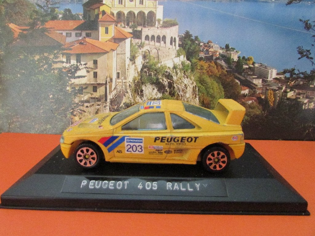 PEUGEOT 405 RALLY, 1 : 43, Ophalen of Verzenden, Gebruikt, Auto, Overige merken