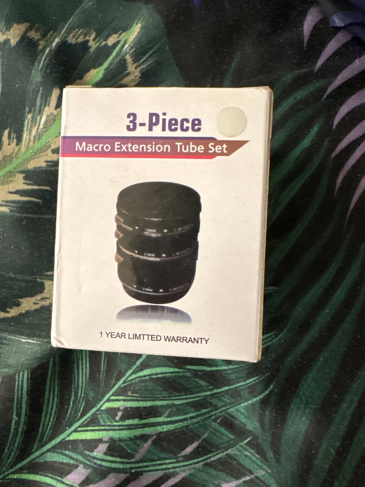 Nieuwe 3-delige Macro Extension Tube Set voor Canon, Macrofunctie, Canon, Nieuw, Ophalen of Verzenden