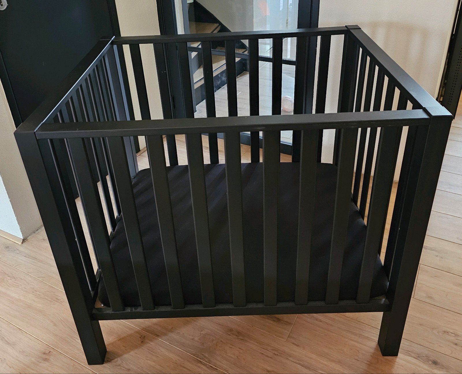 Europe Baby Box Casper incl. accessoires, Ophalen, Zo goed als nieuw, Rechthoekig, Boxkleed