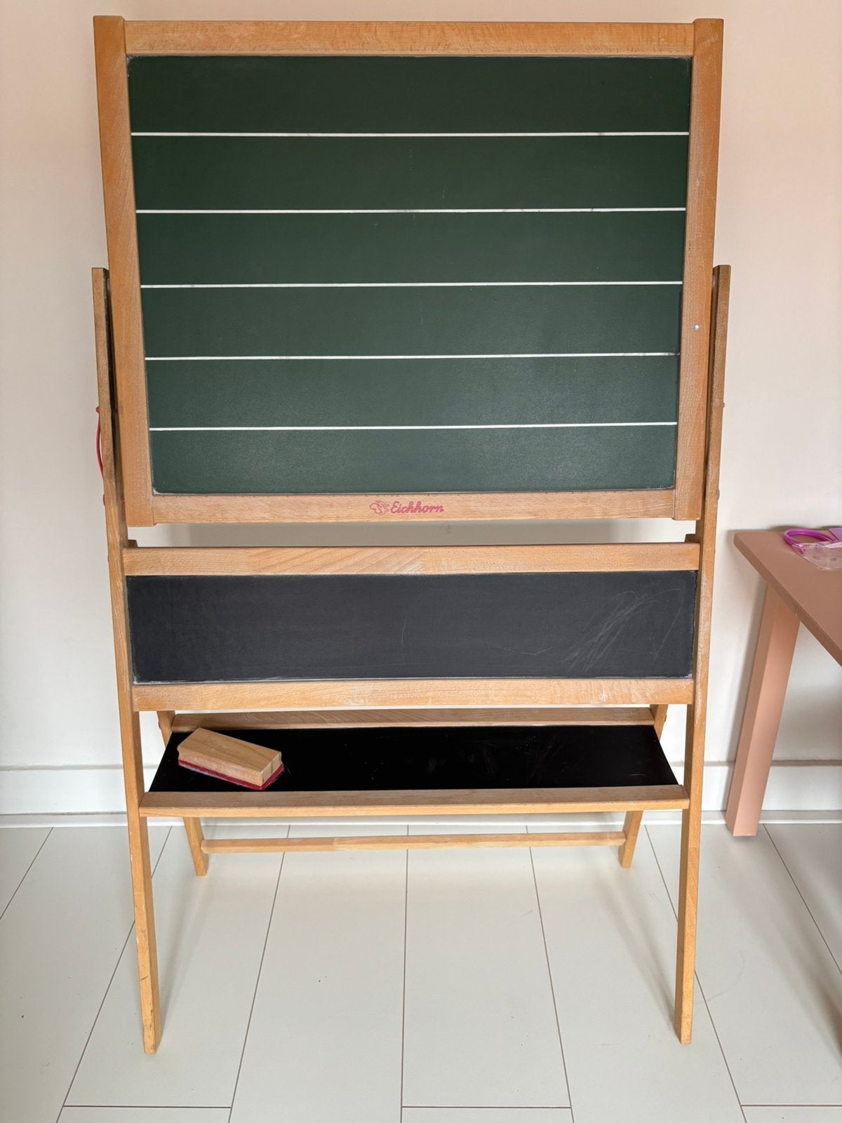 Schoolbord voor kinderen, Ophalen, Gebruikt, Krijtbord