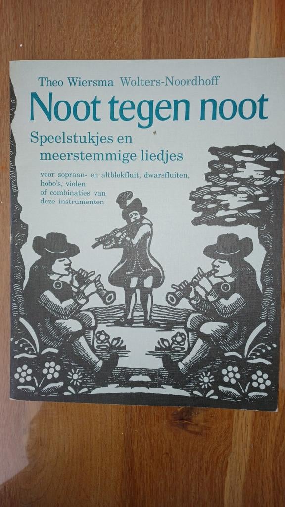 Noot tegen noot - Theo Wiersma, Klassiek, Les of Cursus, Ophalen of Verzenden, Zo goed als nieuw