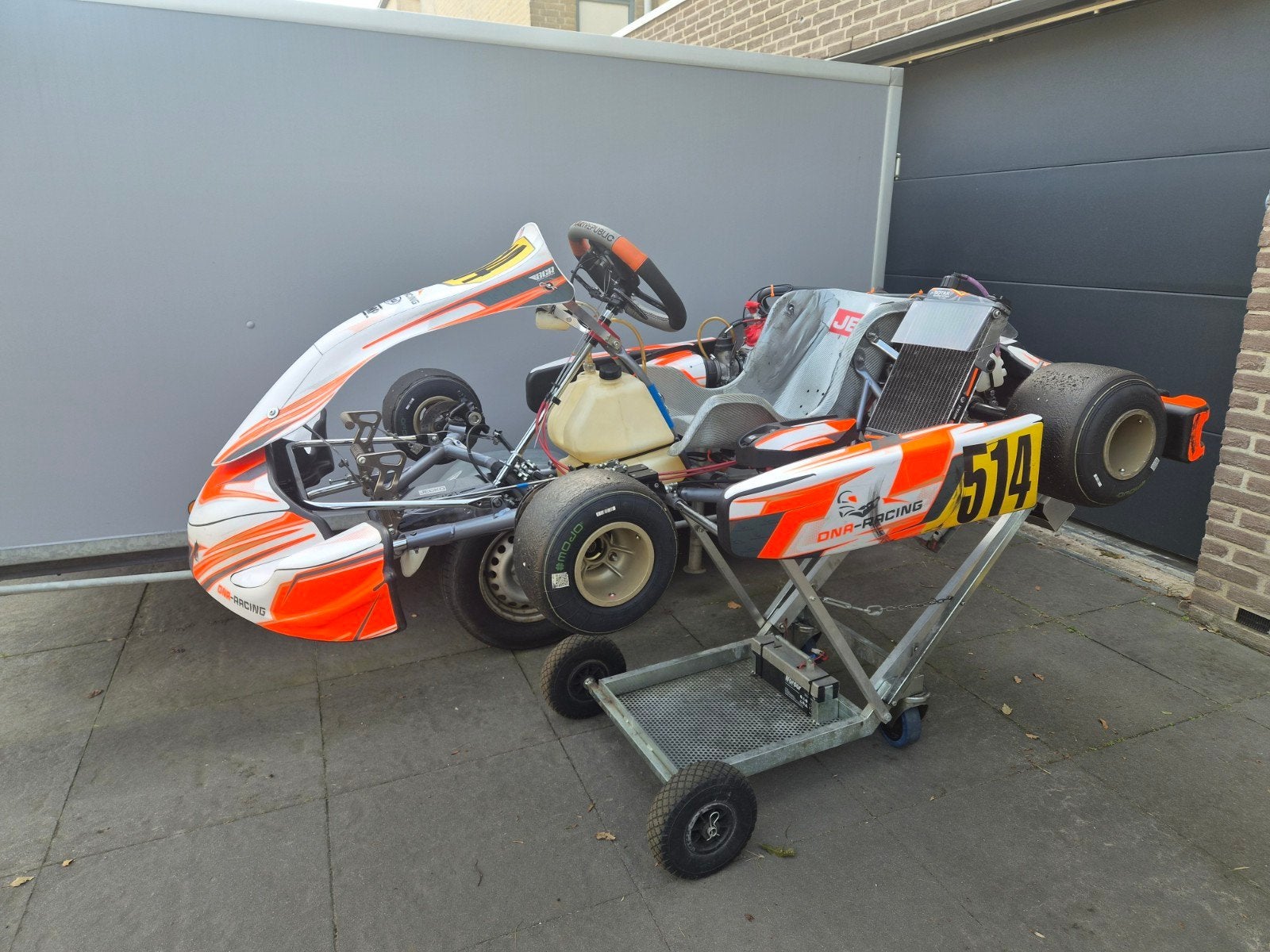 Kart Replubic DD2, Ophalen of Verzenden, Zo goed als nieuw, Kart