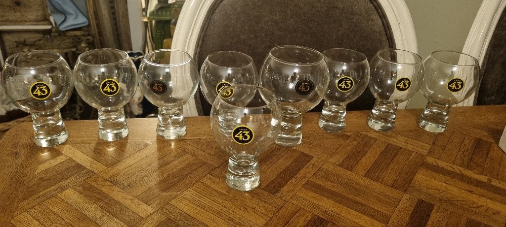 Licor 43 glazen nieuw 3 euro per st., Verzamelen, Ophalen of Verzenden, Nieuw, Overige typen
