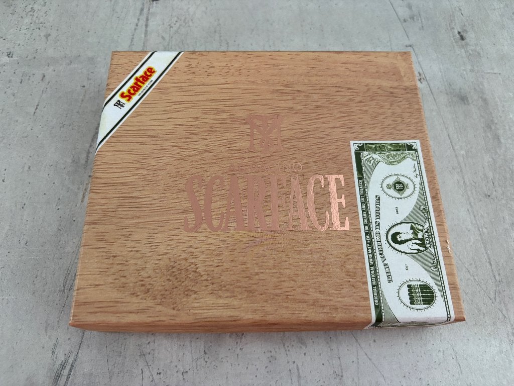 Scarface Limited Edition Cigarbox Blu Ray, Ophalen of Verzenden, Zo goed als nieuw