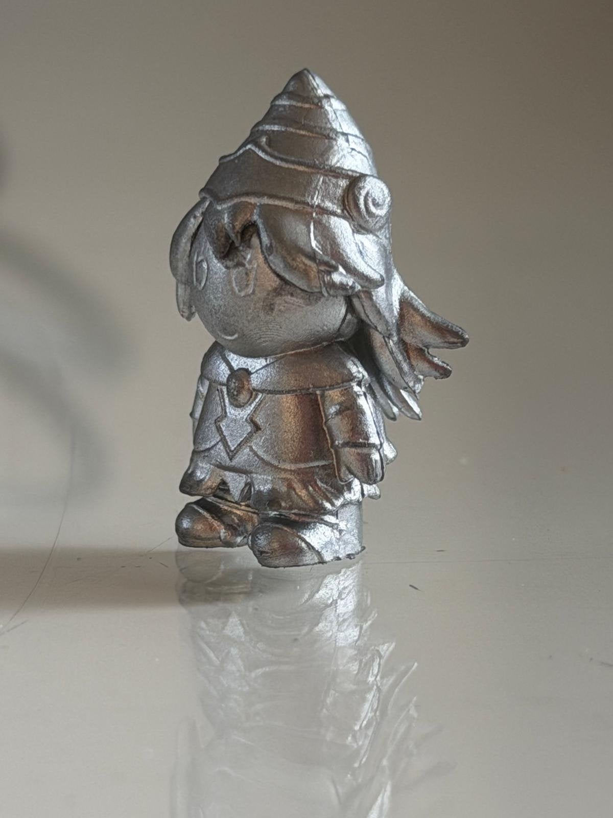 Yu-Gi-Oh! Silver Dark Magician Girl Mini Figure !, Ophalen of Verzenden, Zo goed als nieuw, Overige typen